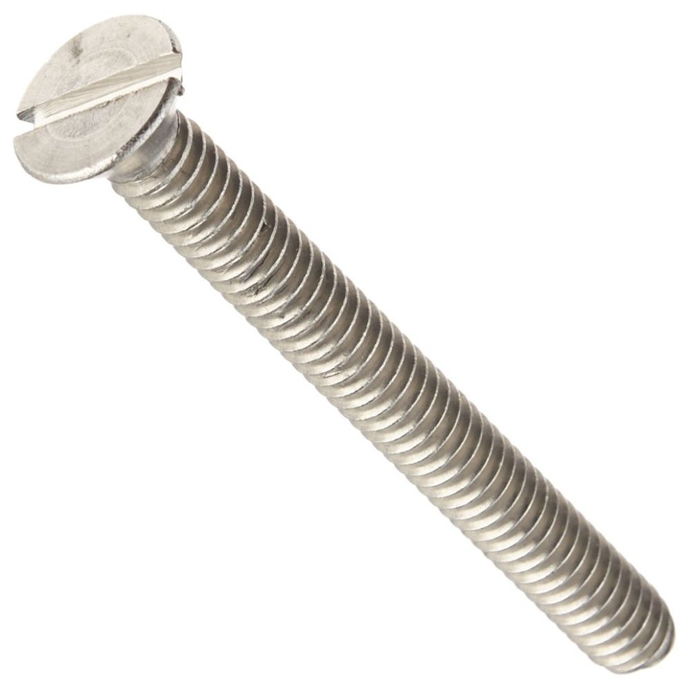 NEW 18-8 Stainless Steel Machine Screw 1-1/4" Length, #10-24 UNC Threads 50 Pack